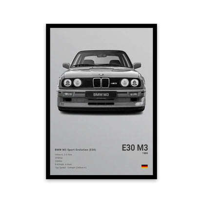 Car Wall Art Canvas